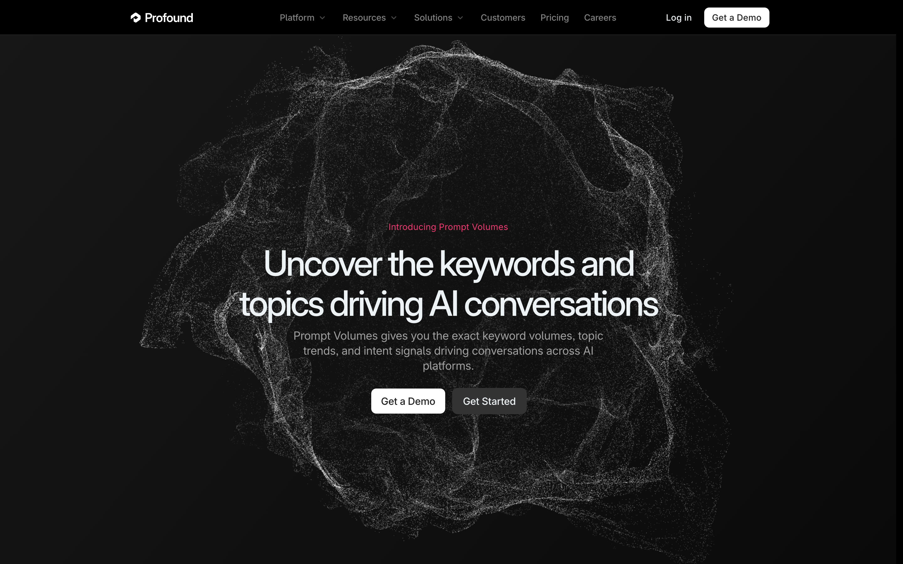 Prompt Volumes: AI-conversation demand data